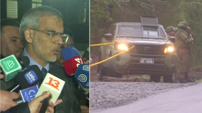 Tras asesinato de guardia forestal: Ministro Cordero encabezó reunión de seguridad en La Araucanía