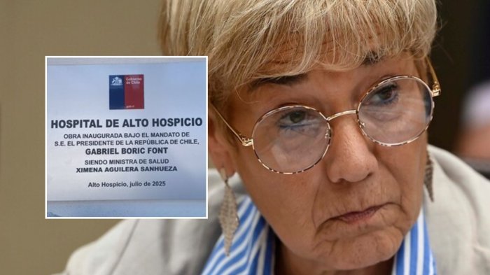 Senadora denuncia cambio de placa de hospital de Piñera a Boric: Servicio de Salud respondió