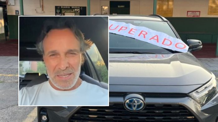 Roban auto de Marcelo 'Rambo' Ramírez en supermercado: Carabineros recuperó el vehículo y detuvo a dos personas