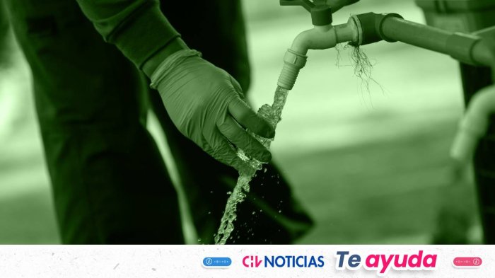 Aguas Andinas confirma corte de 36 horas: Estas son las 6 comunas de Santiago afectadas