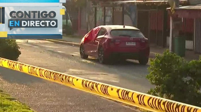 Un muerto y dos heridos dejó tiroteo en La Pintana: Sujetos dispararon 80 veces contra vehículo