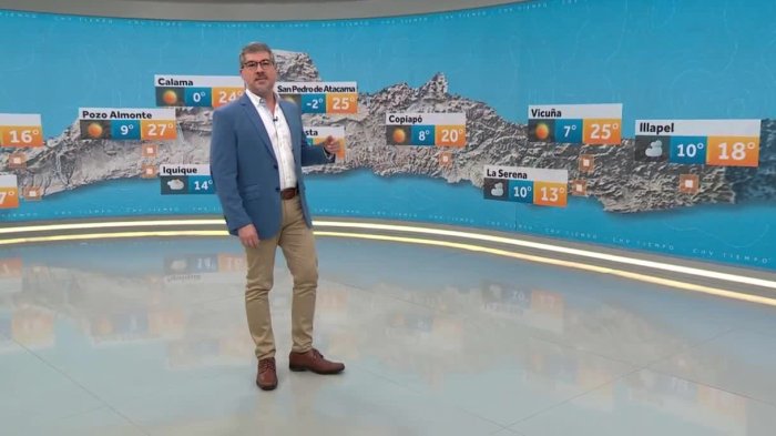 ¡Y vuelve a bajar la temperatura! El pronóstico de tiempo para este miércoles 28 de agosto