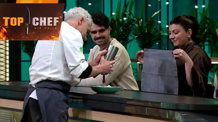 ¿Un mal presagio? Ricardo Fernández sufrió chascarro con el sifón frente al jurado