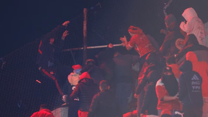 “Estoy evolucionando súper bien”: Habla por primera vez hincha de la U que cayó desde la tribuna y quedó en la UTI