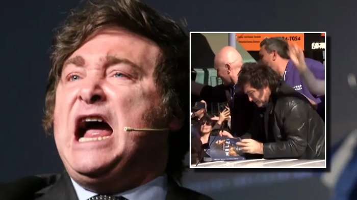 “Kukas tira piedras”: El duro descargo de Javier Milei tras sufrir ataque a caravana