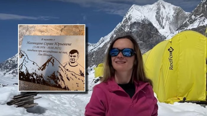La trágica historia familiar que golpeó a Natalia Nagovitsyna, la alpinista rusa atrapada en montaña
