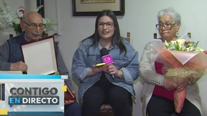 Una vida de amor: Pareja de Temuco celebra su boda de titanio al cumplir 70 años de matrimonio