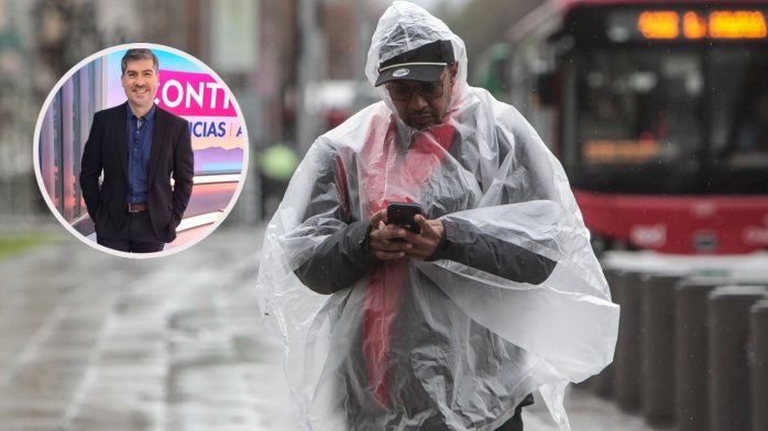 Lluvia para el fin de semana en Santiago: Eduardo Sáez indicó día y horario de las precipitaciones en la capital