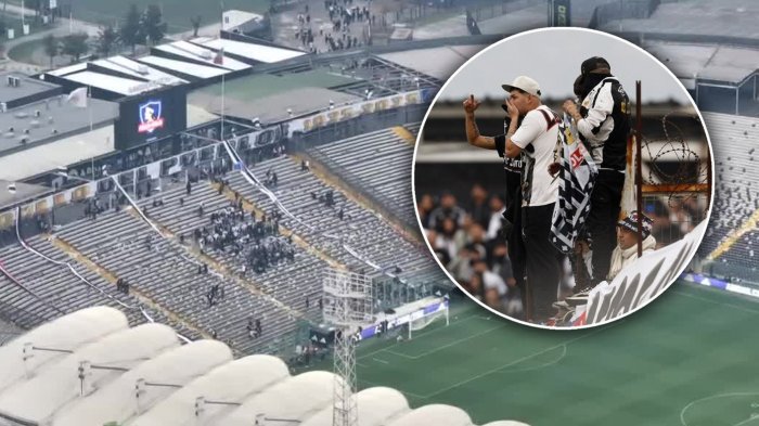 Hincha de Colo Colo murió durante Superclásico: Cayó desde el techo del Estadio Monumental