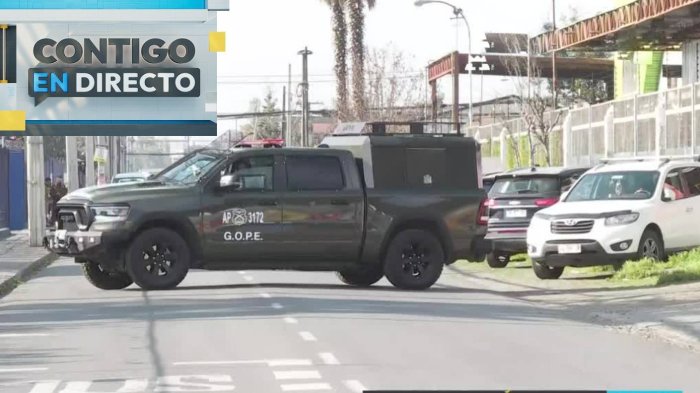 Carabinero de civil frustró robo de vehículo disparando contra presunto ladrón en Cerrillos