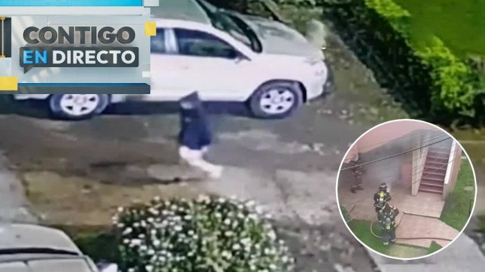 “Carente de sentido”: Mujer intentó quemar dos edificios en Concepción y vecinos reaccionaron incrédulos