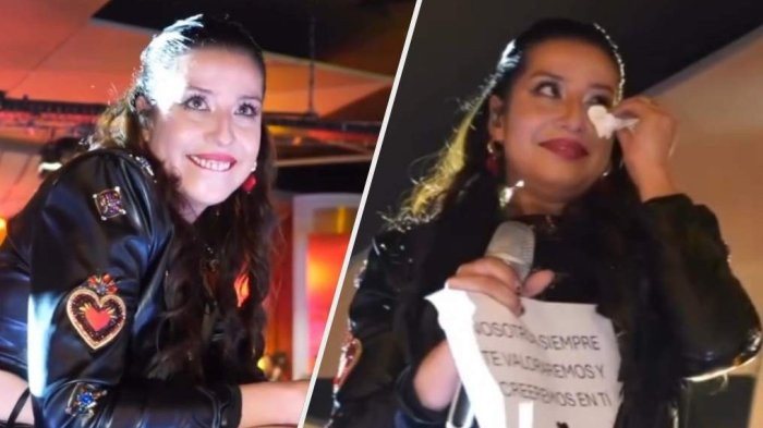 El gesto que hizo llorar a María José Quintanilla en pleno concierto: “No estaba preparada”