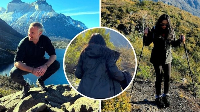 “Unos días de relajo”: La romántica escapada de Pamela Díaz y Felipe Kast a Torres del Paine