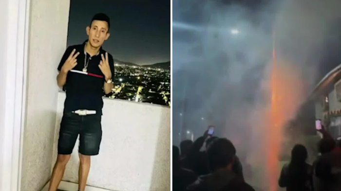 Con disparos y fuegos artificiales: Así fue la despedida de alto riesgo de “Baby Bandito”