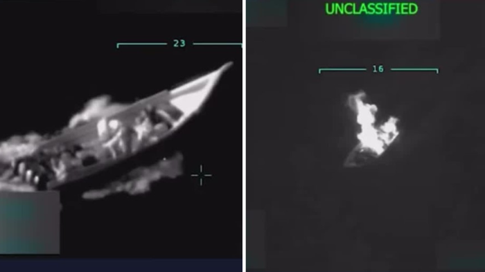 VIDEO | Trump reveló momento exacto del fatal ataque de EEUU a barco “narcoterrorista del Tren de Aragua”