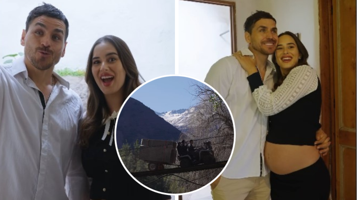 ¡Hasta que cumplió! Pangal sorprendió a Meli Noto con lujoso regalo en su casa en el Cajón del Maipo