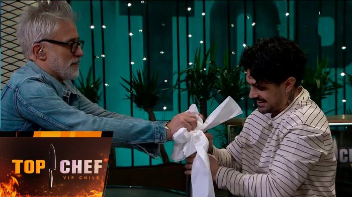 ¡Casi explotó! Chef Benjamín llegó al rescate de Vanessa Daroch tras tener problemas con el sifón