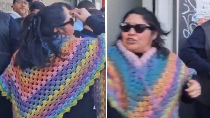 VIDEO | Detienen a mujer que insultó a José Antonio Kast en Curicó