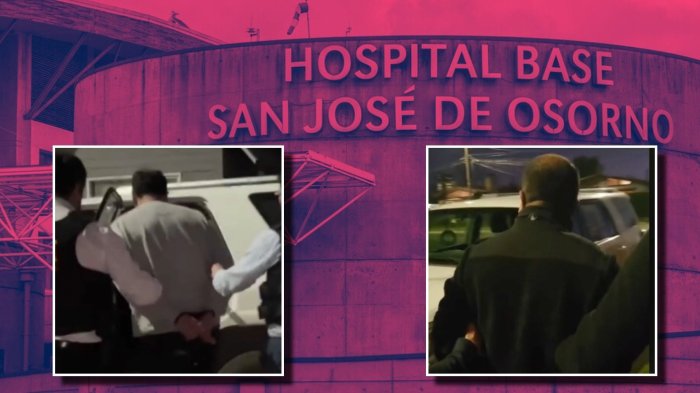 Quiénes son los cuatro detenidos por torturas contra extrabajador en Hospital de Osorno