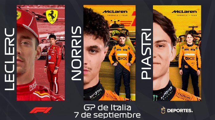 Gran Premio de Italia: Horarios, Dónde ver EN VIVO y ONLINE la carrera de Monza del Mundial de Fórmula 1