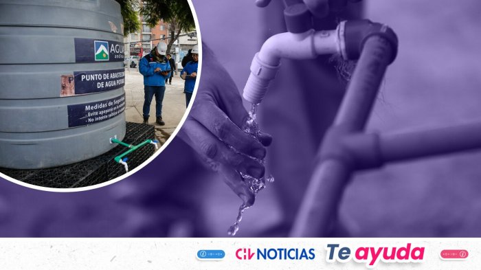 AHORA | Inicia megacorte de agua en la región Metropolitana: Estas son las comuna afectadas