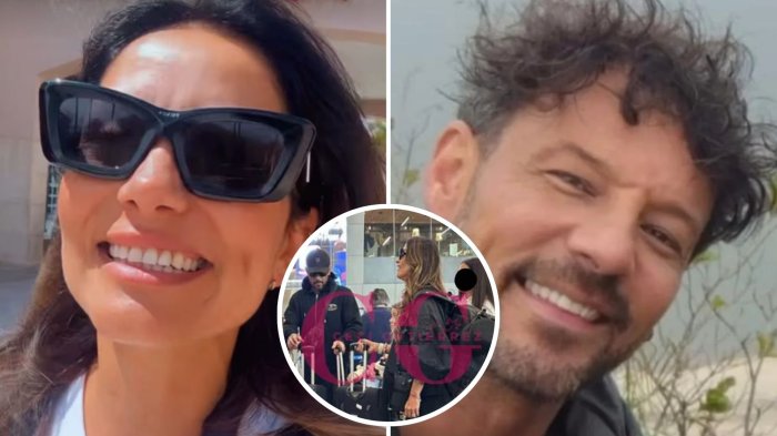 “Obvio que nos...”: Mariela Román explicó foto con Fabricio Vasconcelos en el aeropuerto