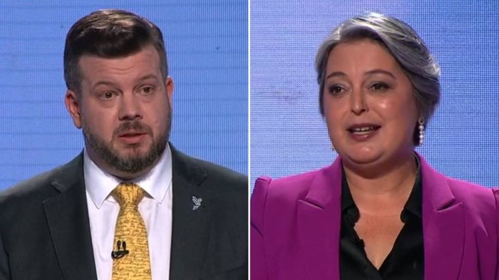 “No, para qué”: Jeannette Jara decide no responder pregunta de Johannes Kaiser