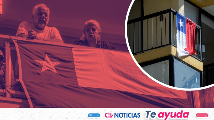 Fiestas Patrias: Evita multas de $345 mil y revisa cuándo es obligación poner la bandera chilena