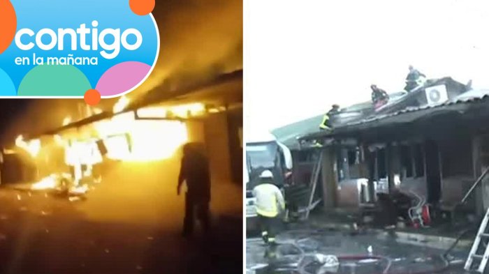 Registran extraña explosión en oficina municipal de Cerro Navia: Alcalde reveló alarmante teoría