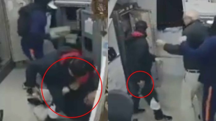 VIDEO | Delincuentes asaltan joyería y dejan gravemente herido a dueño adulto mayor