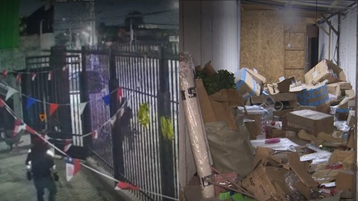 Turbazo en Renca: Más de 10 delincuentes saquearon mall chino