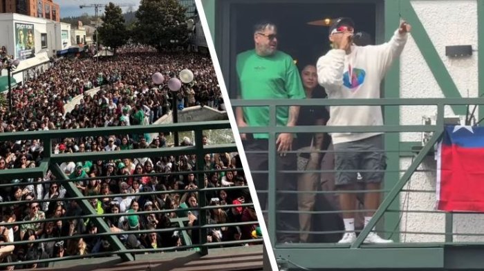 No estaba autorizado: Municipio anunció multas por show gratuito de Feid en Providencia