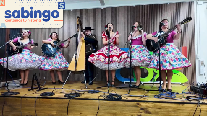 Así suena Chile: Daniela Castillo es una más en el grupo folclórico “Las pitukas de Temuco”