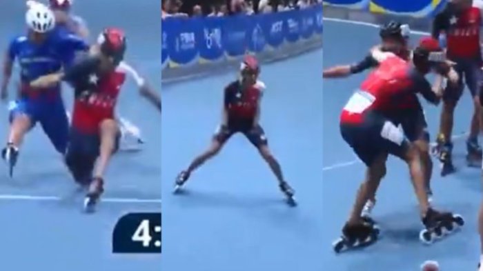 Espectacular: Chilenos brillan y se coronan campeones mundiales juveniles en patinaje de velocidad