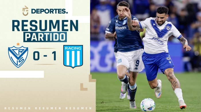 Vélez vs Racing | Goles, resumen y compacto del partido