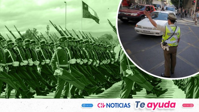 Cortes de tránsito por Parada Militar 2025: Los desvíos confirmados en el centro de Santiago