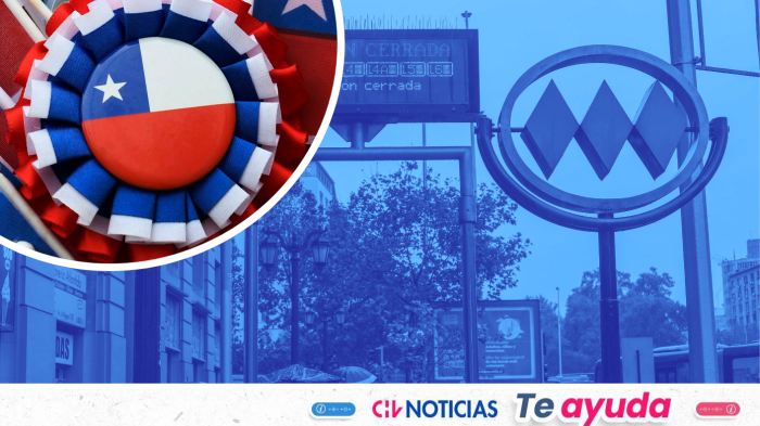 Transporte público en Santiago para Fiestas Patrias 2025: Estos son los horarios de Metro