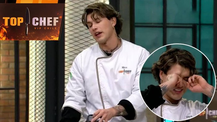“¡Me quedó una...!”: Nicolás Solabarrieta explotó con grave error que le costó caro en Top Chef VIP