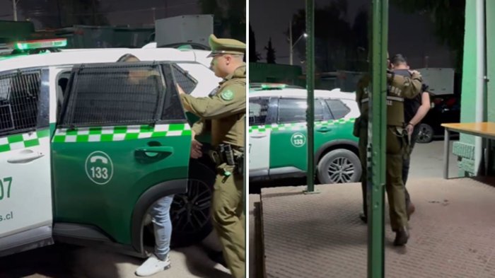 Robos, intentos de atropellos y disparos: Agitado operativo termina con 4 detenidos en Quilicura