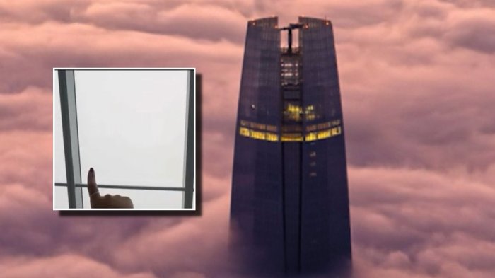 Ingrata sorpresa: Turistas reportan inconvenientes en popular mirador por clima