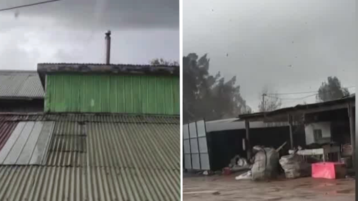 VIDEO | Tornado dejó al menos 150 viviendas afectadas en Linares