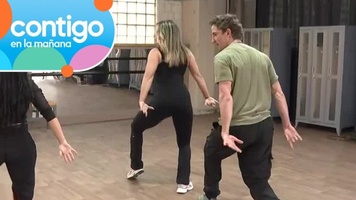 ¡Comienzan los ensayos! Francisco Reyes mostró en exclusiva su preparación para Fiebre de Baile