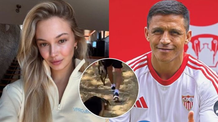 “Mi equipo”: Alexandra Litvinova sorprende con primer registro junto a Alexis Sánchez