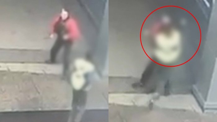 Guardia de seguridad apuñalado en el cuello sigue en riesgo vital y atacante fue capturado