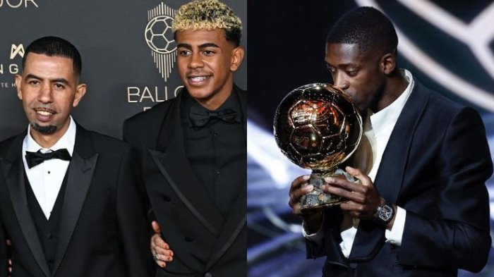 Padre de Lamine Yamal protesta por Balón de Oro a Dembélé y acusa que hay “algo muy raro”