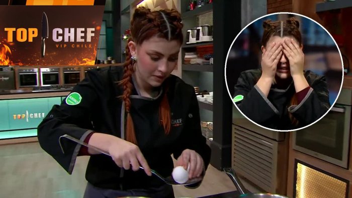 “¡Se me ROMPIÓ!”: Mafe Bertero al límite al sufrir complicaciones con sus huevos escoceses en Top Chef