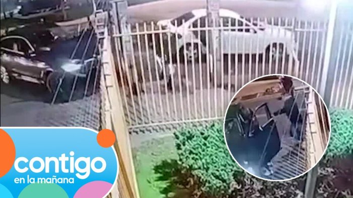 ¡Salió al rescate! Conserje salvó a niña de ser secuestrada durante portonazo en Recoleta