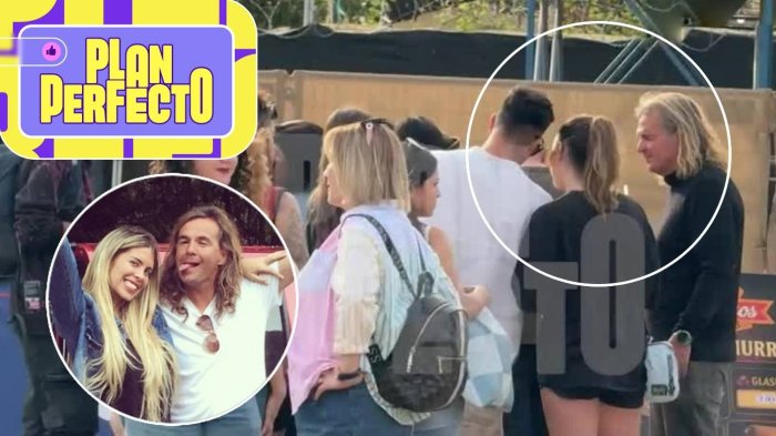 ¿Cercanía intacta? Imágenes exclusivas de Luis Jiménez con el papá de Coté López en las fondas