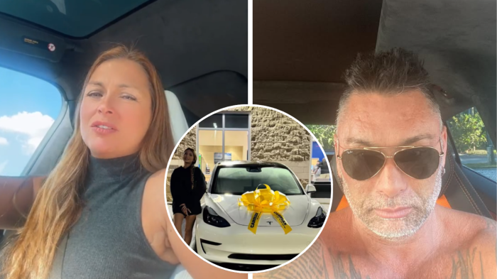 “Se burló de mí”: Paula Pavic desmintió versión de Chino Ríos sobre compra de Tesla para su hija