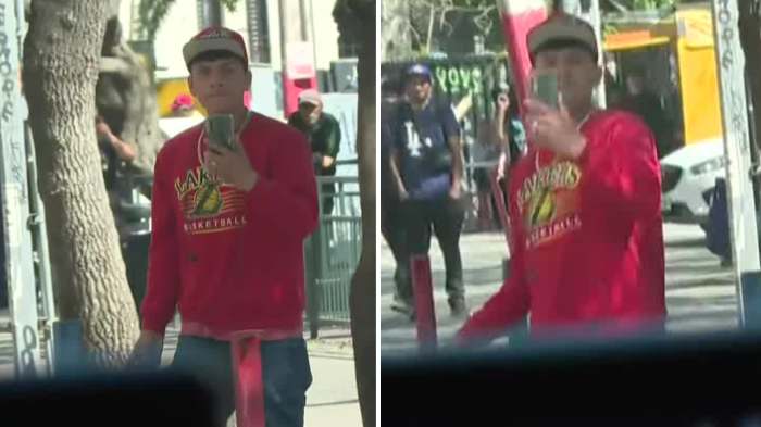 En despacho en vivo: Equipo de matinal de Chilevisión fue atacado con piedras en Barrio Franklin